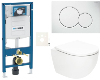 Závěsný wc set do lehkých stěn / předstěnová SAT Fusion SIKOGSTORFUS01