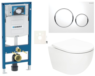 Závěsný wc set do lehkých stěn / předstěnová SAT Fusion SIKOGSTORFUS20