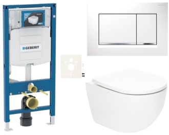 Závěsný wc set do lehkých stěn / předstěnová SAT Fusion SIKOGSTORFUS30