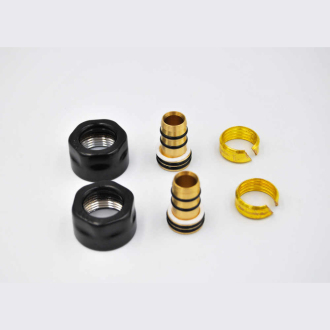 P.M.H. Svěrné šroubení pro ventil VISION,INTER  Chrom  Alupex pr.16 mm M22x1,5 mm M16B2002