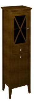 CROSS skříňka vysoká s prádelním košem 49x170x39cm, levá, buk CR316 58718