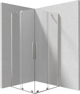 Deante PRIZMA sprchová kabina 90x90 cm KTJ_039R + KTJ_039R, chrom KPN0P09P09