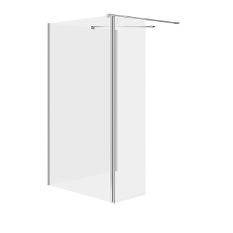 Cersanit Mille SET B800 Walk-In chrom čiré sklo S601-187
