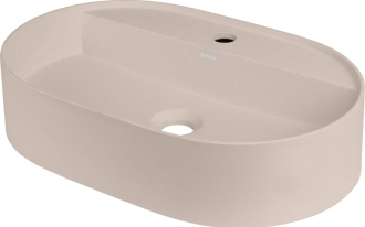 Deante SILIA umyvadlo s místem pro baterii, béžová, 550x350 mm CQS_5U6B