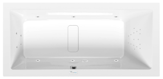 MARLENE hydromasážní vana, 170x80x48cm, Highline Hydro, chrom 57080