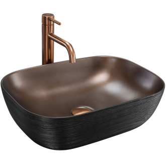 Rea Umyvadlo na desku Rea Belinda COPPER BRUSH REA-U6384