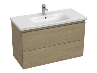 Koupelnová skříňka pod umyvadlo Jika Mio-N 96x58,8x44,8 cm jasan H40J7174013421