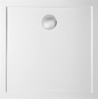 GALLET sprchová vanička z litého mramoru, čtverec 90x90cm GQ9090 57423