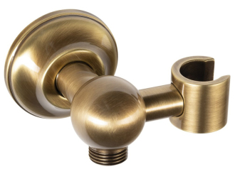 ANTEA držák sprchy s vyústěním, bronz 981R6 56441