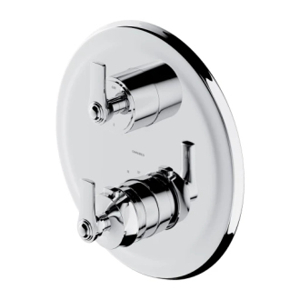 Omnires ARMANCE podomítková vanovo-sprchová baterie s termostatem, chrom lesk AM5238-6CR