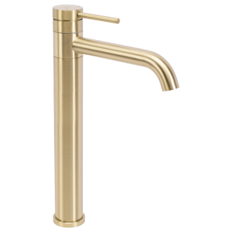 REA Lungis umyvadlová baterie, vysoká, kartáčovaná zlatá  REA-B6101