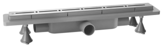 RENOVA ECO LINE podlahový žlab s nerezovým roštem, L-800, DN40 4943.204.8C 58987