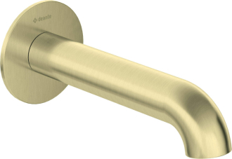 Deante SILIA výtokové ramínko 160 mm, kartáčované zlato NQS_R80K
