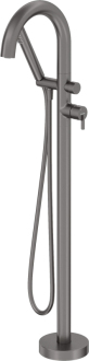Deante SILIA stojánková vanová baterie, ramínko U, titan BQS_D17N