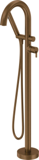 Deante SILIA stojánková vanová baterie, ramínko U, kartáčovaný bronz BQS_C17N