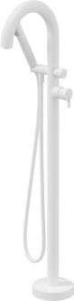 Deante SILIA stojánková vanová baterie, ramínko U, bílá BQS_A17N