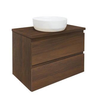 Koupelnová skříňka s krycí deskou SAT B-Way 59x50x45 cm ořech mat BWAY260NUTDESK