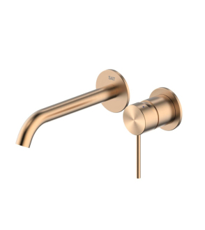 Umyvadlová baterie SAT Aurum včetně podomítkového tělesa broušená rose gold SATBAUR101BRG