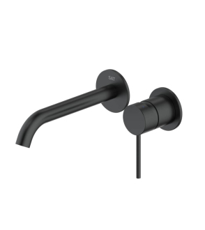 Umyvadlová baterie SAT Aurum včetně podomítkového tělesa černá matná SATBAUR101C