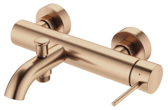 Vanová baterie SAT Aurum bez sprchového setu 150 mm broušená rose gold SATBAUR222BRG