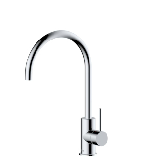 Dřezová baterie SAT Aurum s otočným ramínkem chrom SATBAUR280CR