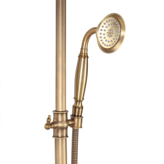 REA Bergamo sprchový set antická bronz REA-P5002