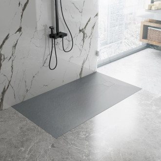 REA Magnum sprchová vanička 120x90 šedá REA-K4108
