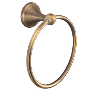 REA Koupelnový věšák, starožitný bronz REA-06923