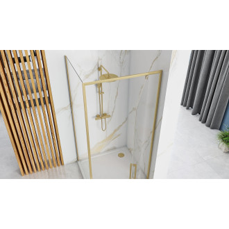 Sprchová kabina REA Rapid Swing Brush Gold