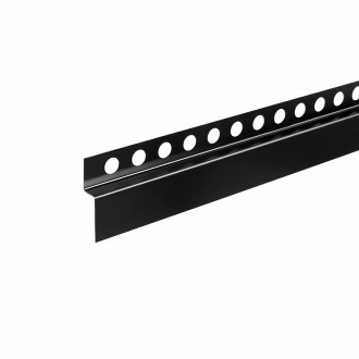 Rea Přední lišta sprchové vaničky 130cm, černá REA-K4304