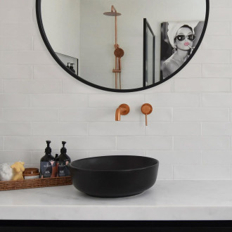 Podomítková umyvadlová baterie REA LUNGO Cooper Brush + BOX