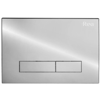 Sada pod omítku pro WC mísy s tlačítkem H Chrome