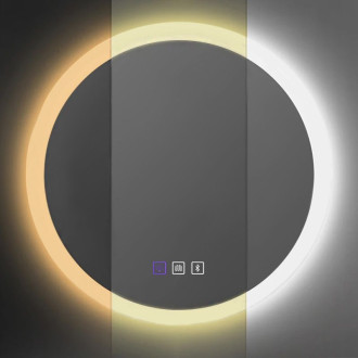 Rea Zrcadlo LED BLUETOOTH FFJ 60cm HOM-06501