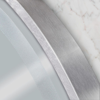 Rea Zrcadlo LED 80cm MMJ BRUSH SILVER HOM-06507