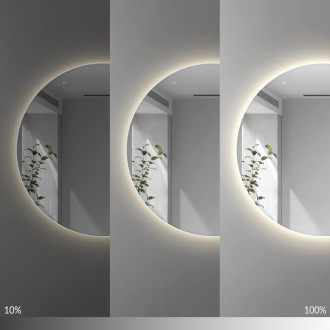 Zrcadlo LED 80cm ROUND BLUETOOTH