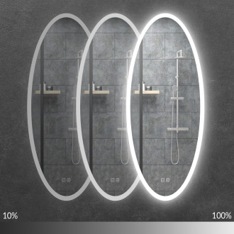 REA Zrcadlo LED 50x120cm WWA HOM-06502 HOM-06502