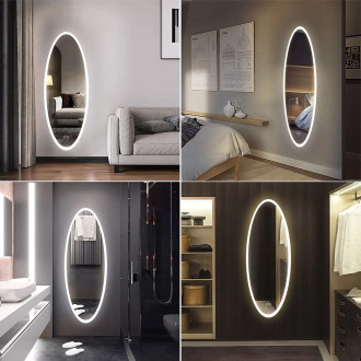 REA Zrcadlo LED 50x120cm WWA HOM-06502 HOM-06502