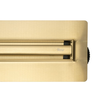 Rea Odtokový žlab REA Neox Slim pro Brush Gold 100 REA-G6990