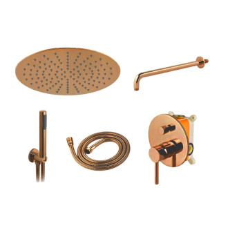 Podomítková sprchová sada Copper + BOX