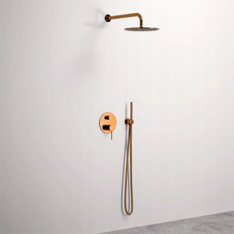 Podomítková sprchová sada Copper + BOX