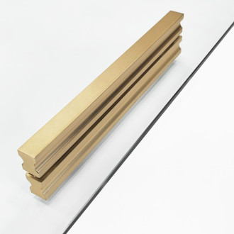 Sprchová kabina REA Montana Double Gold Brush 90x90
