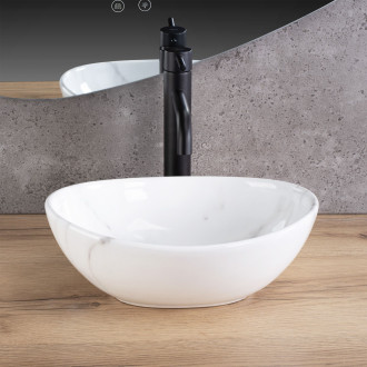Rea Umyvadlo na desku REA SOFIA Mini Cloudy REA-U9236