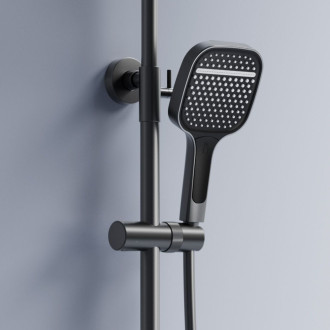 REA Bari sprchový set, titan  REA-P0890