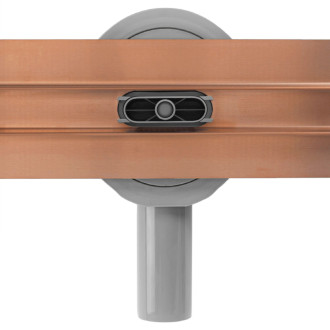 Odtokový žlab REA Neox Slim pro Brushed Copper 80