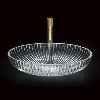 Rea Umyvadlo na desku REA Nicole Transparent REA-U4701