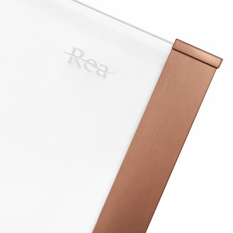 Rea Sprchový kout REA SOLAR - Copper Brush 90x90 KPL-96011