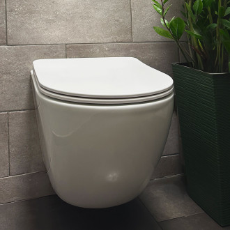 Rea Závěsné WC Carlo Mini Tornado Duroplast/Slim/ZM REA-C1259
