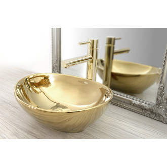 Rea Baterie umyvadlová vysoká Tess Gold REA-B8803