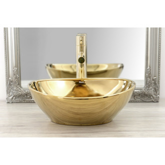 Rea Baterie umyvadlová vysoká Tess Gold REA-B8803