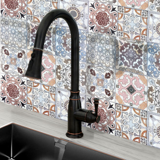 Rea baterie kuchyňská Deco Old Black REA-B0182